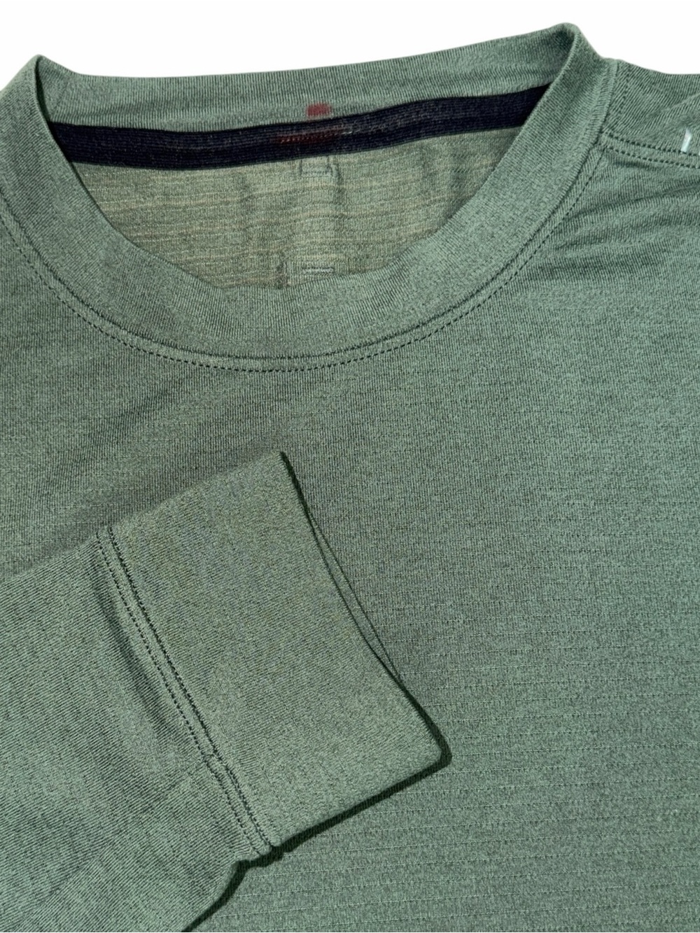 Lululemon License To Train Relaxed Fit Shirt Men Small Rainforest Green Drysense